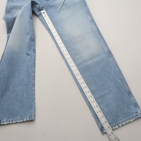 Khaite Martin High Rise Straight Relaxed Jeans Size 27 NWT - Picture 11 of 14